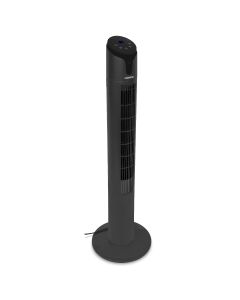 Air fan tower high black