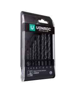 VONROC | Metal drill bit set 8pcs.  | CD808AA