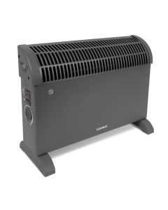 Convector heater 2000W - with Turbo fan - grey