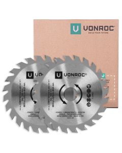 Plunge saw blade 85x15mm 24T - TCT 2 pcs. For CS503AC