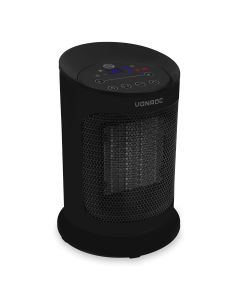 Electric PTC fan heater 1800W - black