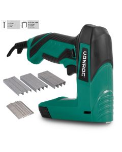 Electric tacker - Incl. 900 staples & 300 nails