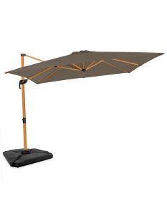 Parasol Pisogne 300x300 combi - Wood - with Parasol tiles GP515XX