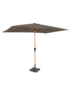 Parasol Rapallo 200x300 combi - Wood - With Parasol base GP517XX