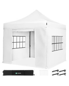Oxford 420D PVC - White + Side panels PT802AA_White