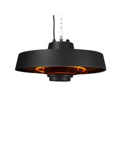 Patio heater Vulcano - Black - 2000W Carbon