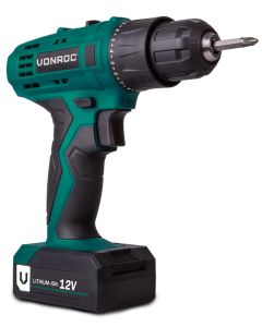 Cordless drill 12V set 2 batteries