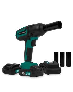 Cordless impact wrench 20V set - 2.0Ah 2 batteries