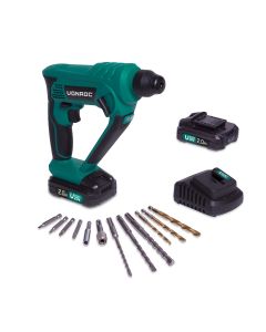 Rotary hammer 20V set 2.0Ah 2 batteries