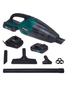 Handheld vacuum cleaner set 20V 2.0Ah 2 batteries