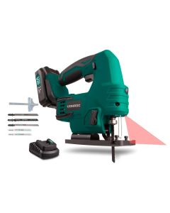 Jig saw 20V - 2.0Ah | Incl. battery and 5 saw blades (Made in Germany)