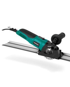 Mini plunge saw 500W - With guide rail set