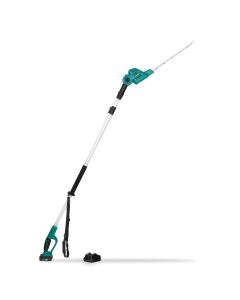 Telescopic hedge trimmer set - 20V 2.0Ah