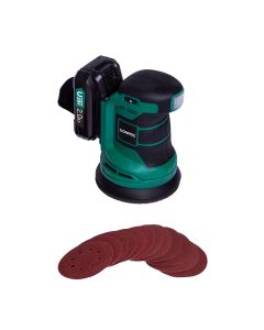 Random orbital sander 20V Set - 2.0Ah