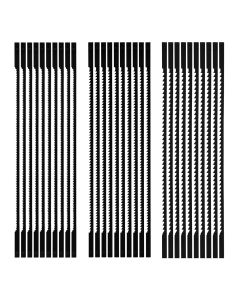 Scroll saw blade set 30 pcs. - 10TPI, 15TPI, 25TPI - For SS501AC