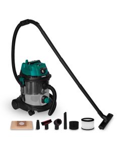 Wet & dry vacuum cleaner 1400W with external power socket