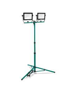 Twin flood light 2x 50W - With tripod stand